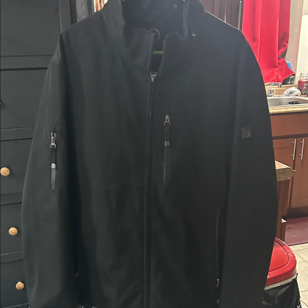 TECH MENS luxury all weather Black Jacket